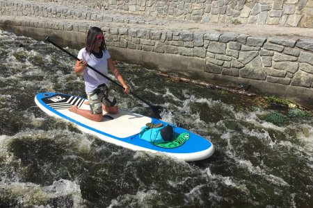 Krumlov na paddleboardu