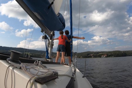 Úžasný yachting na Lipně