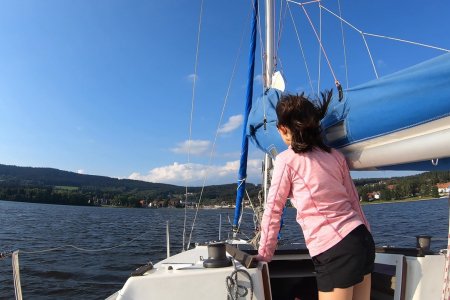 Úžasný yachting na Lipně