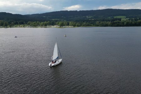 Úžasný yachting na Lipně