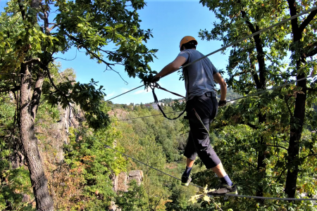 Ferrata Havranka Český Krumlov