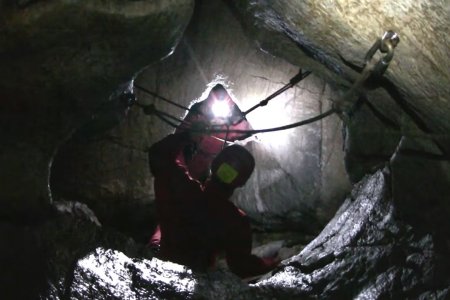 Speleo ferrata video