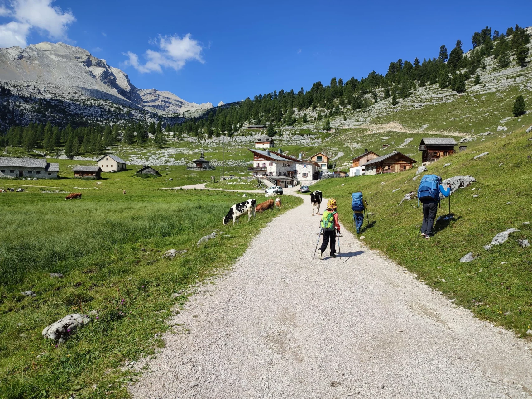 Alta Via 1, cesta k jezeru Le Vert