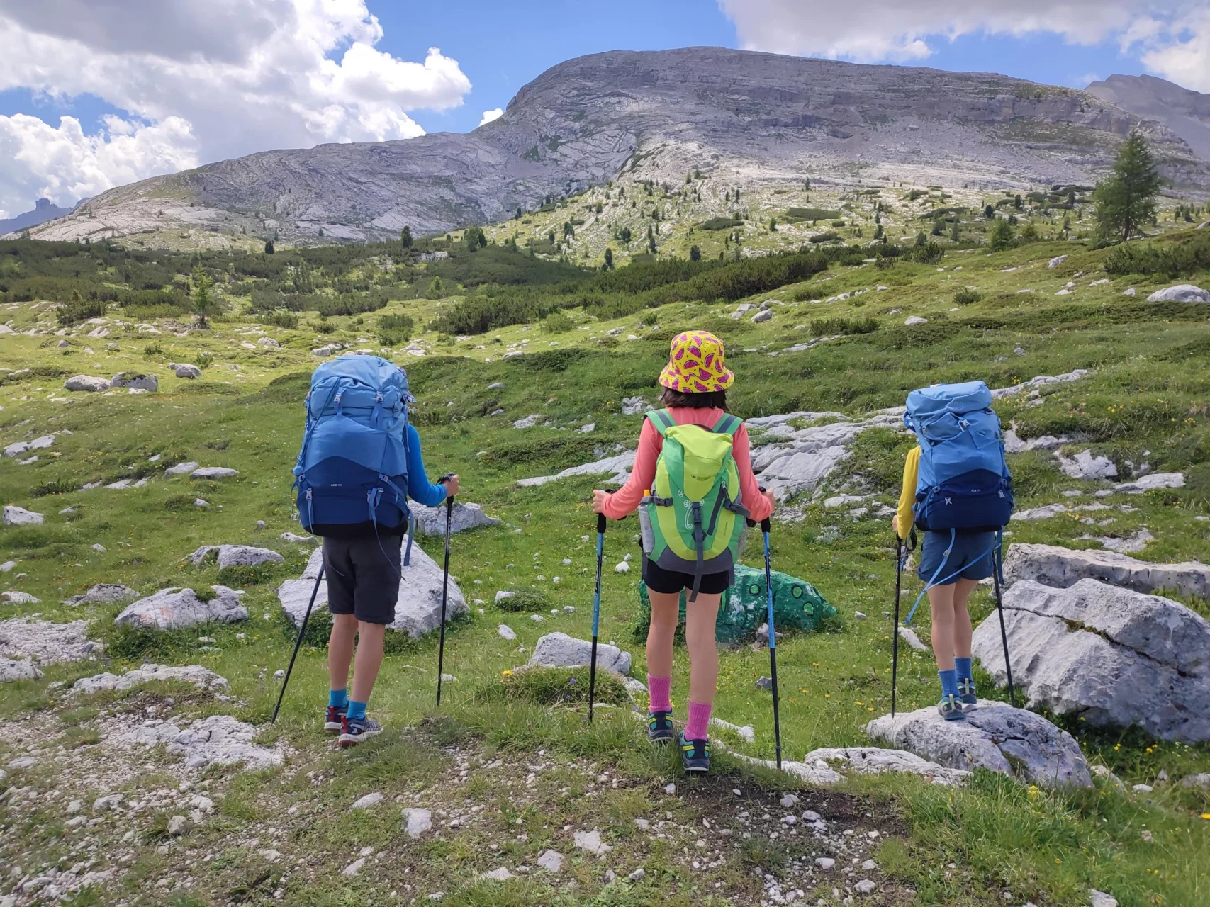 Alta Via 1, cesta u jezera Lago di Lima