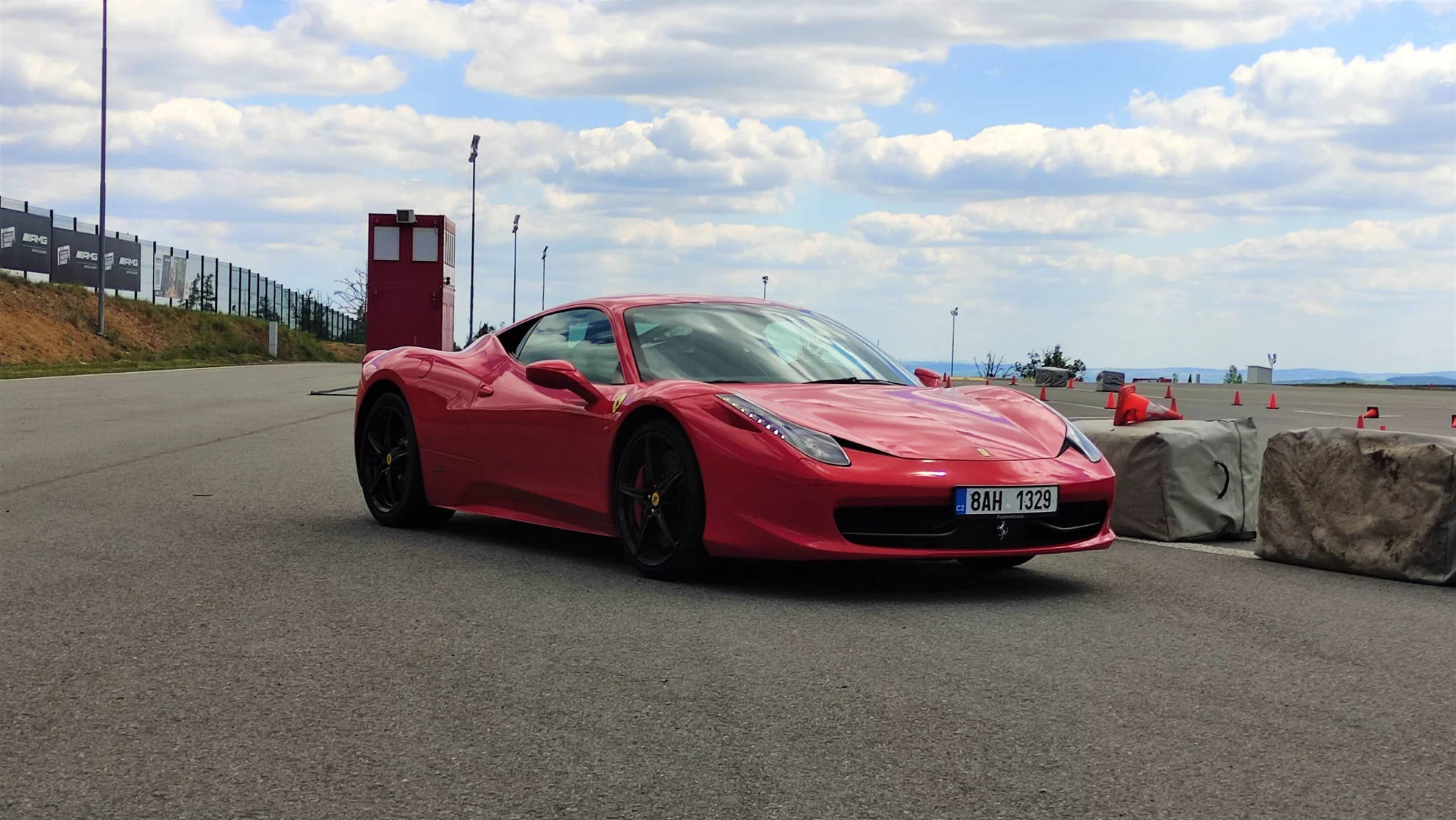 Ferrari 458 Italia polygon