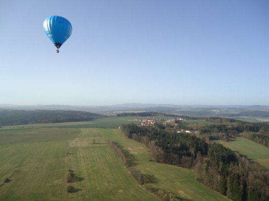 Let balónem Bochov u Karlových Varů