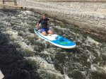 Jízda na paddleboardu