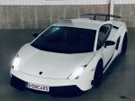 Noční Praha v Lamborghini