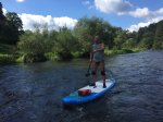 Jízda na paddleboardu