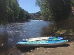 Jízda na paddleboardu