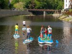 Teambuilding na paddleboardu