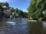 Teambuilding na paddleboardu