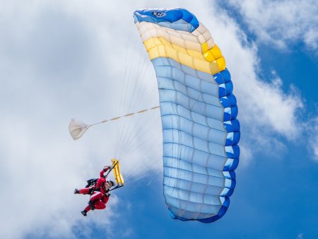 Tandemový seskok Kunovice