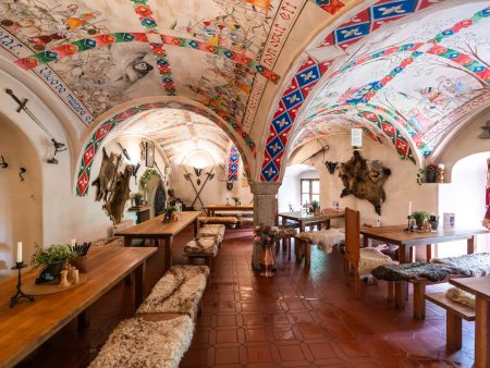 Degustační menu ve středověké hodovně