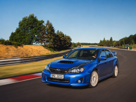 Masarykův okruh v Subaru WRX STi