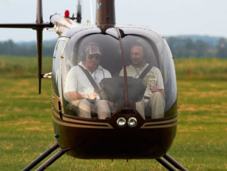 Vyhlídkový let vrtulníkem Sazená