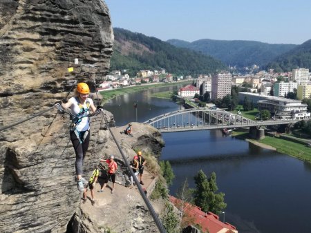 Kurz Via ferrata Děčín