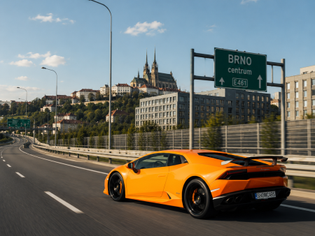 Jízda v Lamborghini Huracán