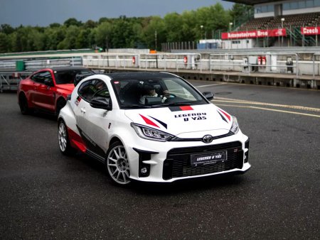 Masarykův okruh v Toyota Yaris GR