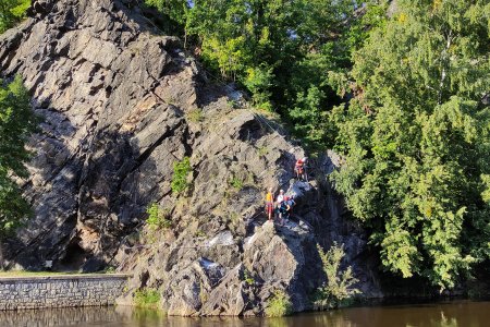 Ferrata Havranka první v Českém Krumlově!