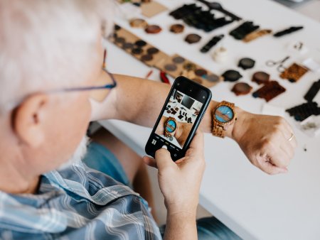 Vyroba dřevěných hodinek